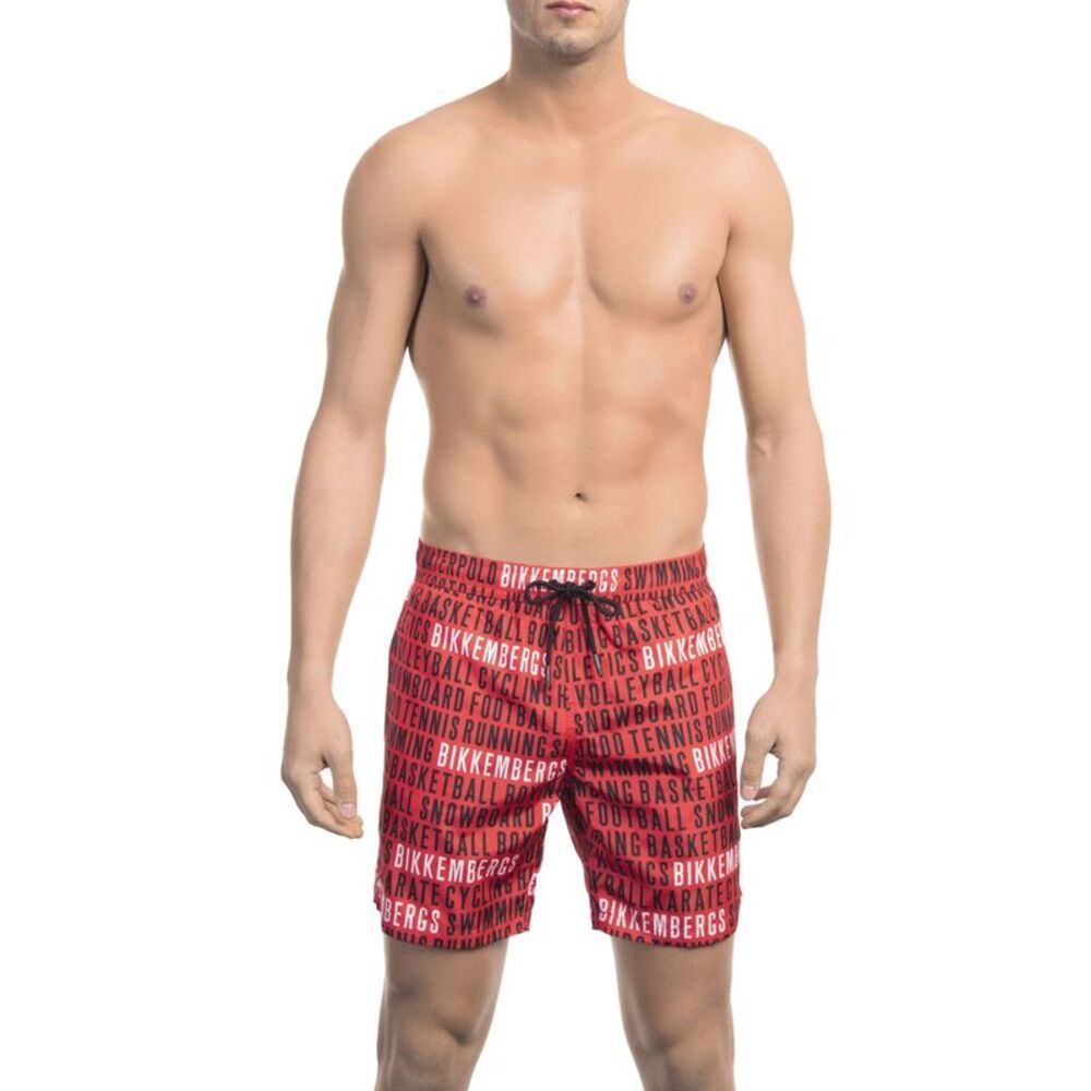 Bikkembergs Blue Polyester Men Men's Swimsuit